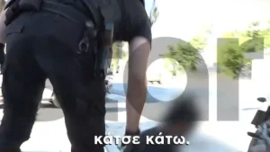 Η στιγμή της σύλληψης υπόπτου για βιασμό γυναίκας στο Μενίδι – «Είδα τον βιαστή μου στον δρόμο»