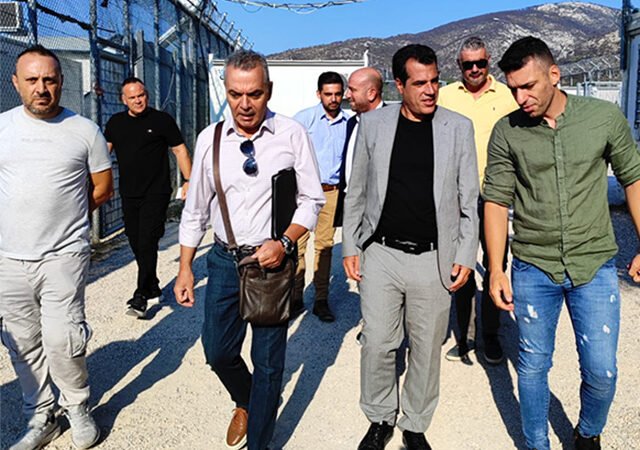 Στην Αμυγδαλέζα ο Πλεύρης: Φυλακή ή επιστροφή για όσους μπαίνουν παράνομα στη χώρα