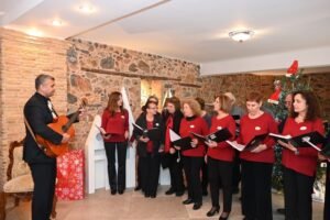 Xronia Polla-Xristougenna stiw Acharnes- Xronia Polla apo ton Dimraxo