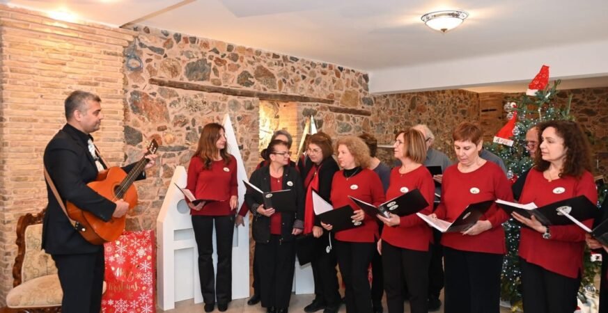 Xronia Polla-Xristougenna stiw Acharnes- Xronia Polla apo ton Dimraxo