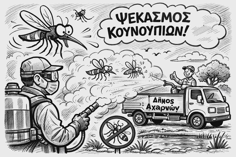 Έναρξη εργασιών προγράμματος ολοκληρωμένης διαχείρισης και αντιμετώπισης των κουνουπιών κατά το έτος 2026