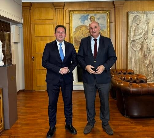 Συνάντηση Στέλιου Πέτσα με τον Υπουργό Αγροτικής Ανάπτυξης για τον πρωτογενή τομέα