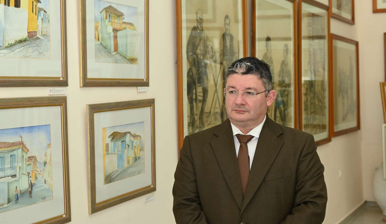 Την σπουδαία συλλογή του Ζωγράφου Χρήστου Τσεβά απολαμβάνουν οι μικροί μαθητές των Αχαρνών