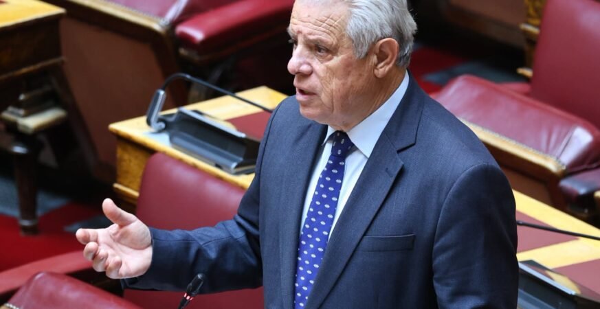 Γιώργος Βλάχος σε δημόσια δήλωση για το Μέγαρο Μαξίμου